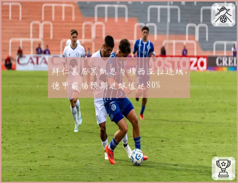 拜仁慕尼黑凯恩与穆西亚拉连线,德甲前场预期进球值达80%